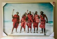Dekoratives Wandbild Massai am Strand Sansibar Afrika 120x80 cm Wandsbek - Hamburg Rahlstedt Vorschau