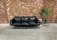 Vintage Leder Couch Sofa Danish Design Retro Mid Century Berlin - Mitte Vorschau