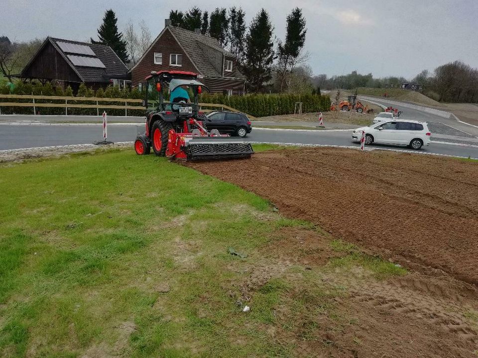 Blühstreifen Wildblumen Wiese säen einsäen Neueinsaat in Nottuln