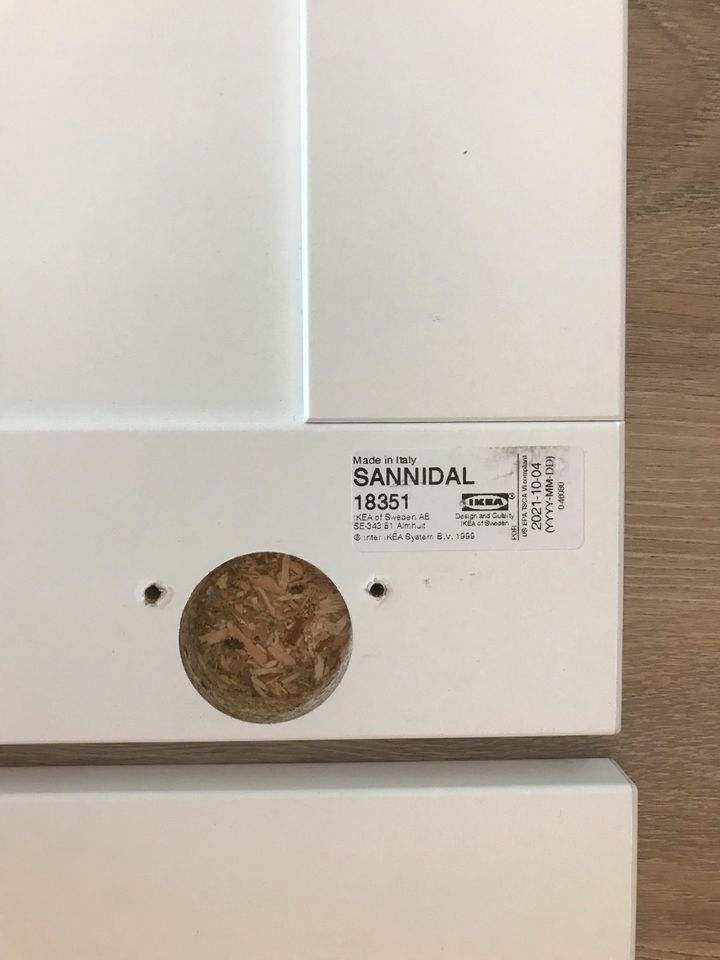 2x Ikea Türen Sannidal 60x40 in Bad Soden am Taunus