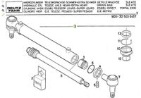 Lenkzylinder Deutz, Nr. 04310246 Dx 90, Dx 110, Dx 140, etc. Niedersachsen - Hamersen Vorschau