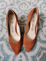 Pumps Gr 37 Wildleder Optik rost braun - Neu Bayern - Greding Vorschau