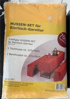 Biertisch 70cm hussen Set neu gelb 1x Tisch 2x Bank Baden-Württemberg - Bodman-Ludwigshafen Vorschau