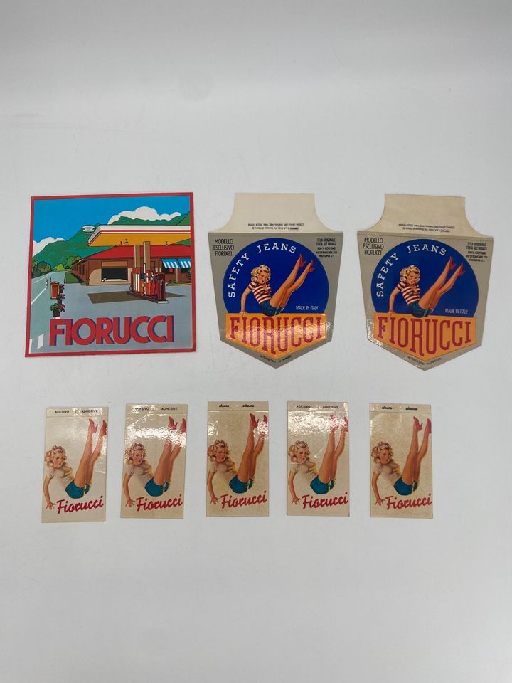 * 8 x FIORUCCI AUFKLEBER VINTAGE STICKER ADHESIVE SAMMLER COLLECT in Berlin