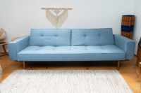 Blaues Sofa (Mid Century Stil) mit Schlaf/Liegefunktion Bayern - Murnau am Staffelsee Vorschau