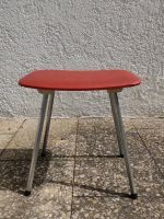 Roter Midcentury Vintage Hocker München - Pasing-Obermenzing Vorschau