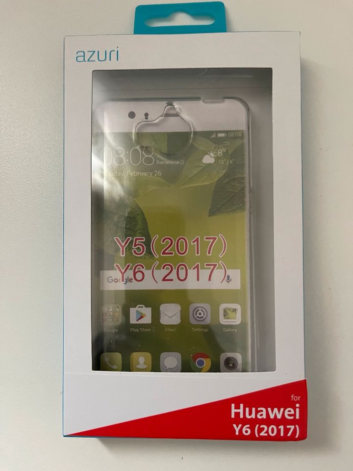 Huawei Y6 / Y6 pro 2017/2018 Hüllen und Panzerglas Nur 1€ pro in Gießen