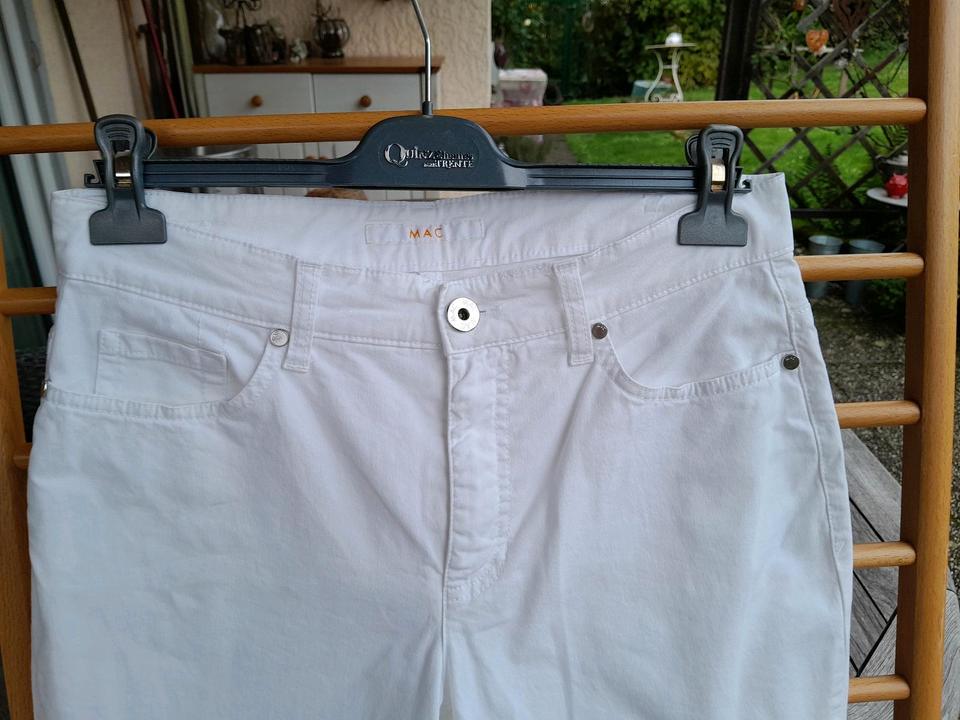 Leichte Damenjeans MAC Gr. 40 Bootleg Melanie Fleur Baumw. in Müschenbach