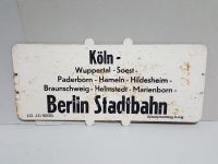 Zuglaufschilder + alte Handlampe Hessen - Babenhausen Vorschau
