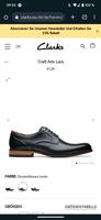 Clarks CraftArlo Lace Lederschuh Größe 44,5 wie neu Köln - Köln Dellbrück Vorschau