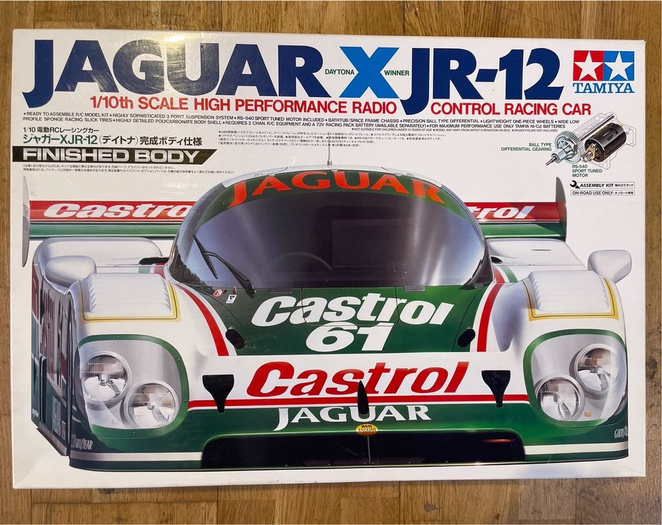 Tamiya Jaguar X JR-12 Daytona Winner NIB in München