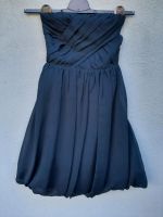 Vila Kleid XS 34 blau Nachtblau trägerlos kurzes Kleid Cocktail Bayern - Moosthenning Vorschau