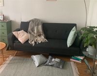 Anthrazitfarbene Skandi-Couch zu verschenken Leipzig - Leipzig, Zentrum Vorschau