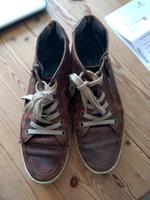 Paul Green Leder Sneaker braun Reißverschluss Baden-Württemberg - Tübingen Vorschau