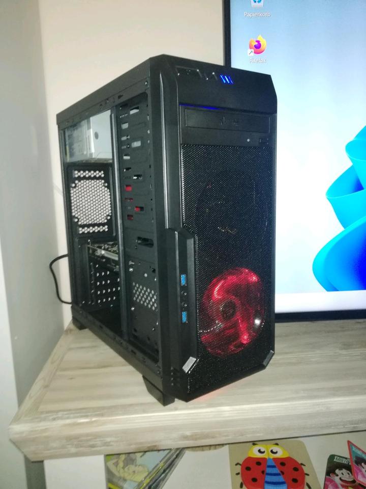 Entery Gaming PC, Ryzen 4100, GTX 1650, Win 11Pro, 500er SSD, 8GB in Neundorf 