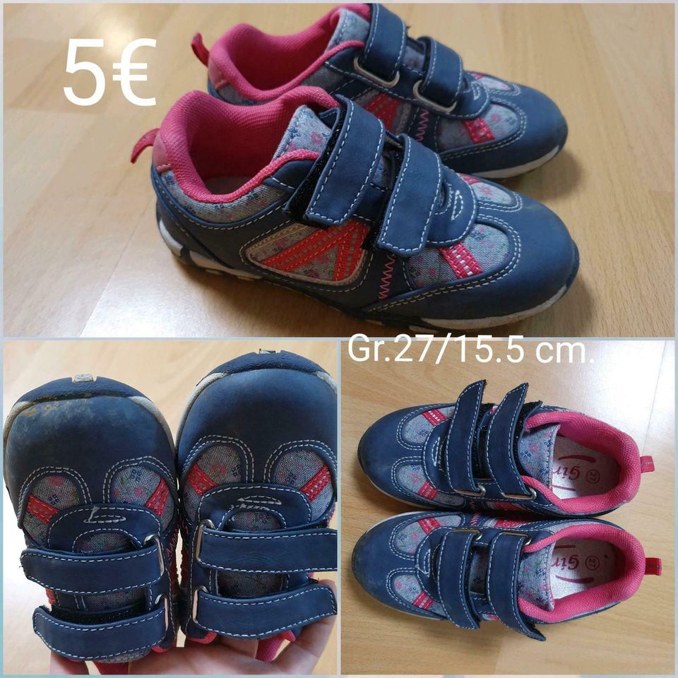 Mädchen Schuhe gr.25-30 in Augsburg