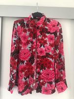 Bluse Zara Muster Blumen Schulterpolster Bayern - Nürnberg (Mittelfr) Vorschau