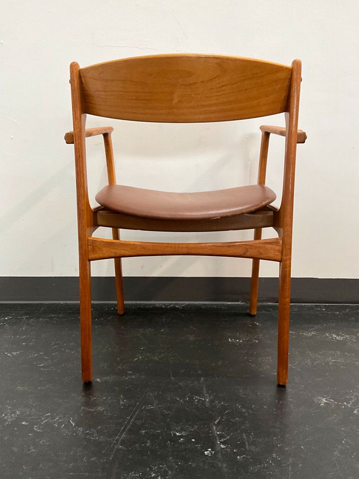 ERIK BUCH Captain Chair O.D. 50 Danish 60er Vintage Teak Stuhl in Hamburg
