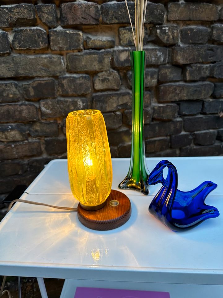 Nachttischlampe,Schreibtischlampe,Vintage,Pop Art,gelb,Lampe in Berlin