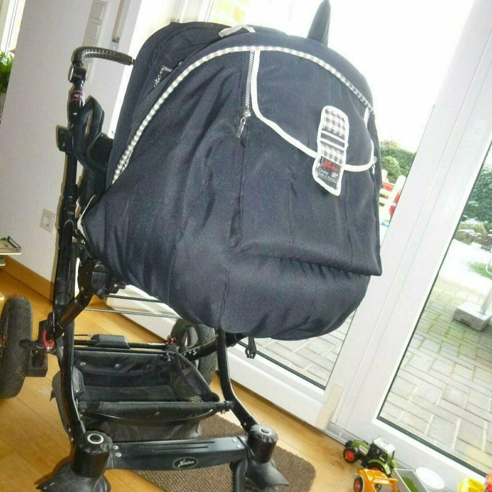 Hartan topline S Kinderwagen/Sportwagen beige/schwarz klassisch in Centrum