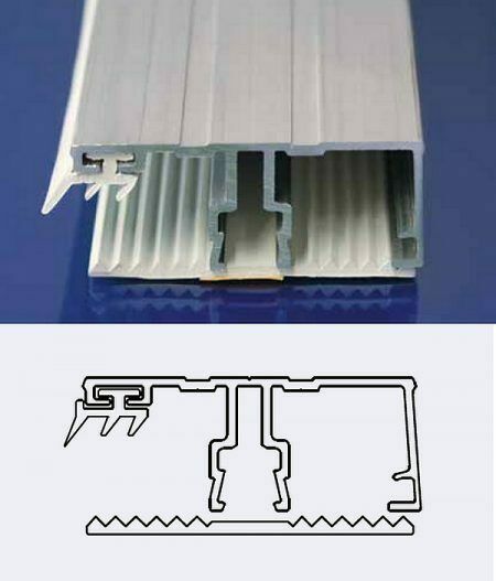 Alu Verlegesystem für 16 mm Doppelstegplatten in Andernach