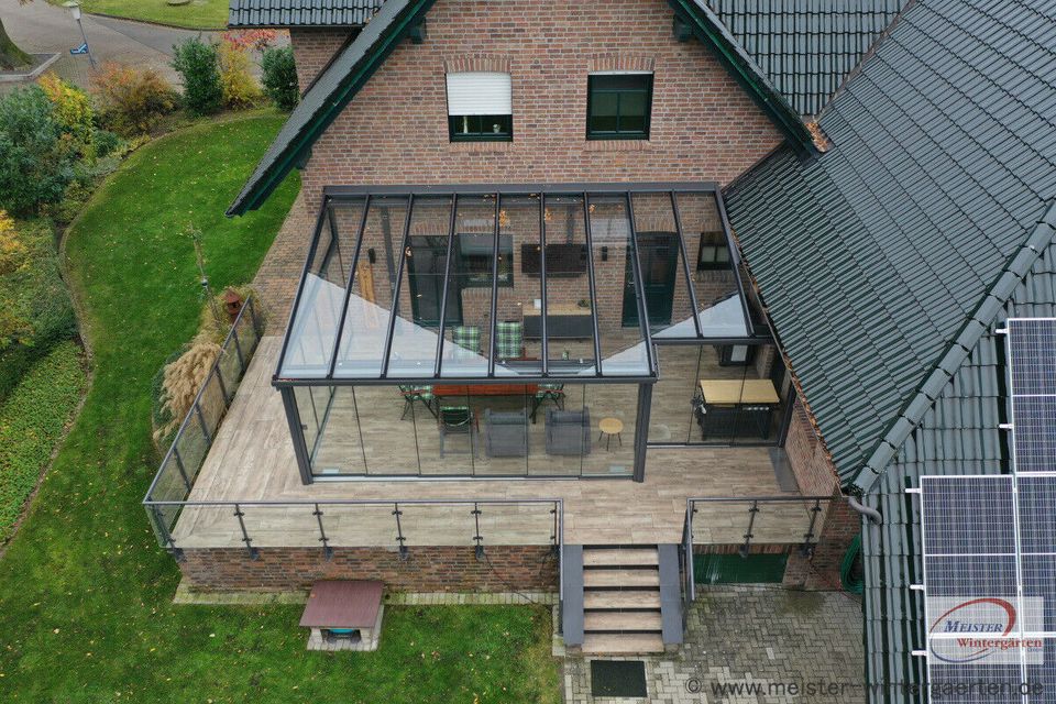 Terrassenüberdachung auf Maßanfertigung in Meppen