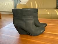 Schwarze Stiefeletten von Bronx • Leder • Gr. 40 Bayern - Hirschaid Vorschau