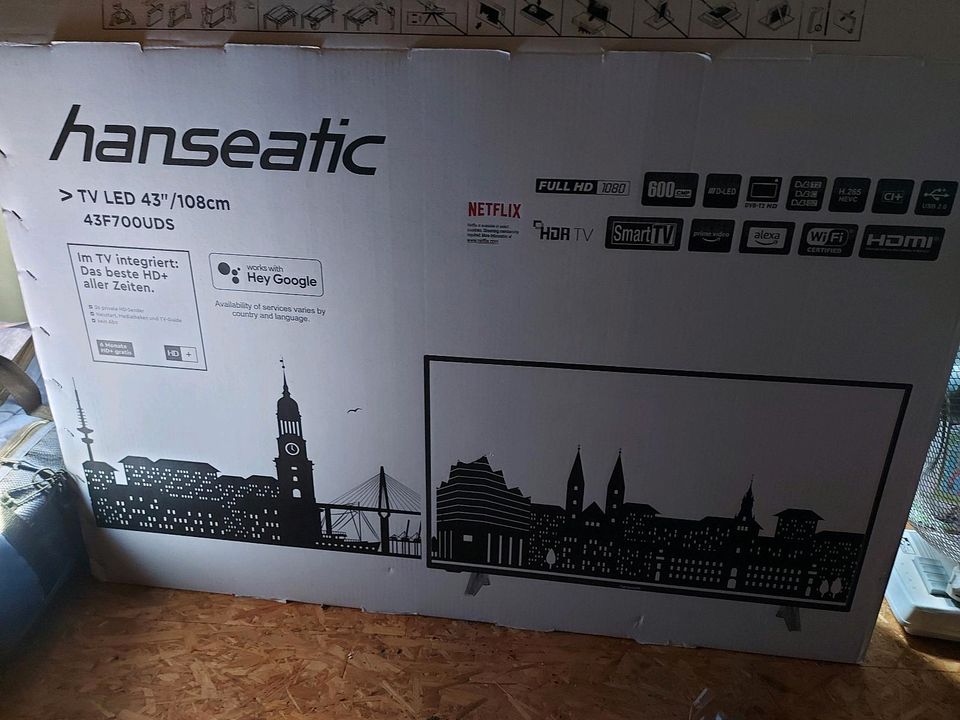 Fernseher Hanseatic 43" /108cm in Dresden
