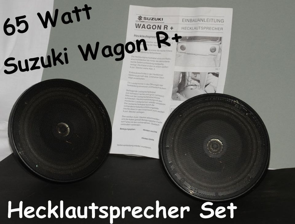 Lautsprecher Heckklappe Suzuki Wagon R Nr. 00800-10500-HIN in Köln