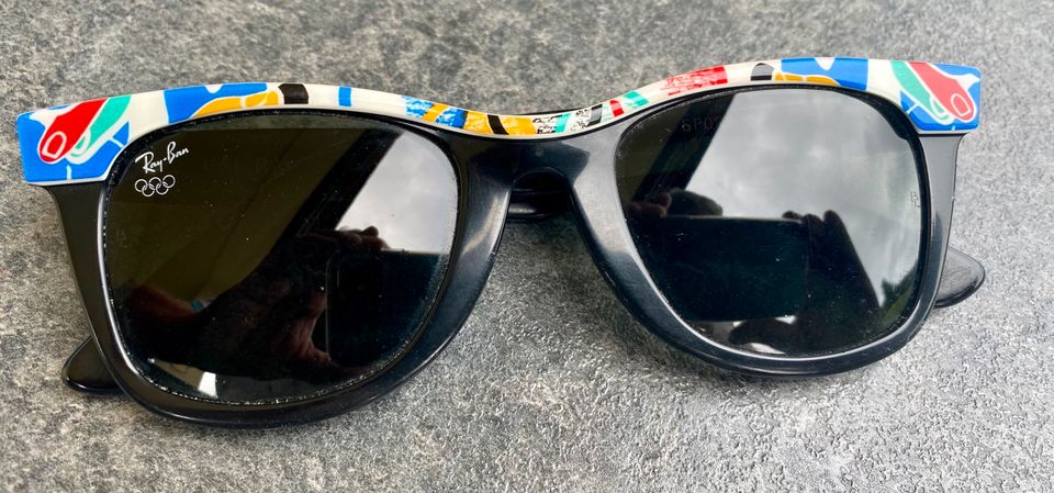 Sonnenbrille Ray Ban Wayfarer Olympic Games 1992 Barcelona in Kirkel