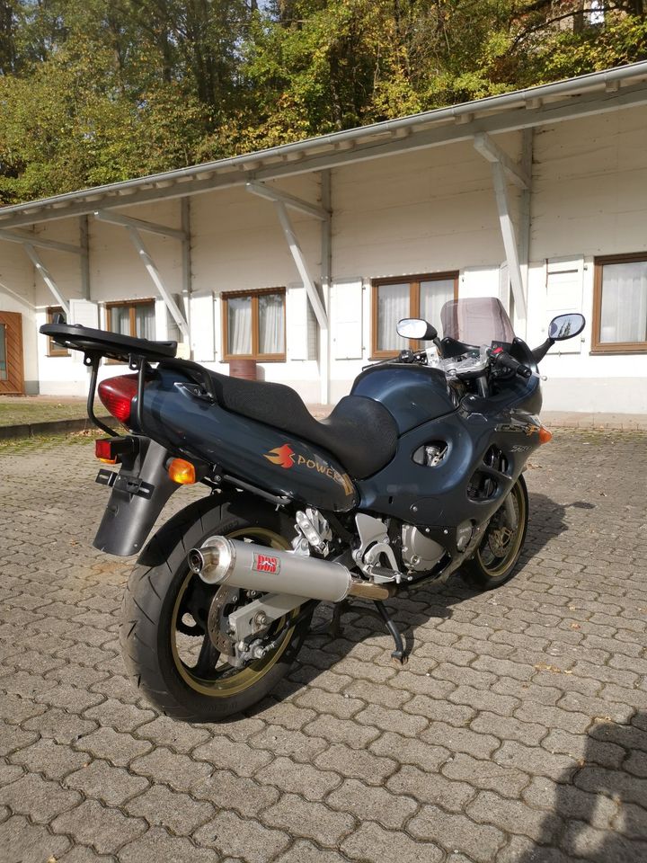 Suzuki GSXF 750 in Motten