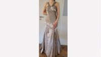 Abendkleid mit Wow Effekt Spitze Taube/beige Brautkleid Schleswig-Holstein - Lübeck Vorschau