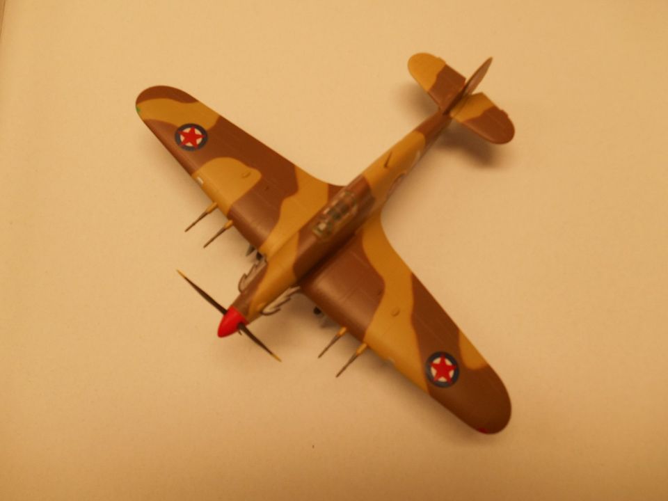 Modellflugzeuge 1:72 WWII Messerschmitt,Spitfire in Kruchten