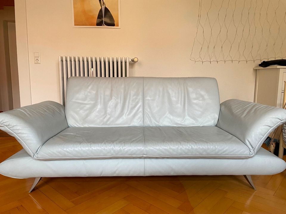 Sofa hellblau/grau in Freiburg im Breisgau