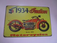 Motorrad Blechschild Oldtimer 1934, tolles Teil, Top Zustand Hessen - Limburg Vorschau