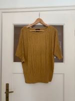 goldenes Top mit 3/4 Arm von Zara Knit in M Neuhausen-Nymphenburg - Neuhausen Vorschau