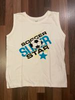 T-Shirt ärmellos mit Fußball-Motiv, Größe 164/170 Sachsen - Delitzsch Vorschau