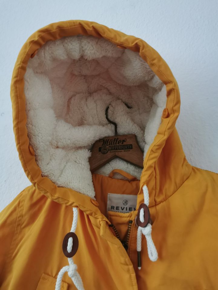 Jacke Winterjacke Parka Review Gelb in Nürnberg (Mittelfr)