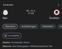 2x Ajax Amsterdam Tickets gegen Excelsior Rotterdam Hamburg - Harburg Vorschau