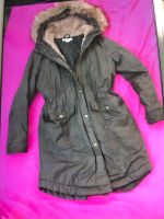 Winter Jacke Mantel Parka Olive grün mit Fell Kapuze Baden-Württemberg - Rottweil Vorschau