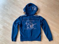 True Religion Hoodie M blau Kapuzenpulli Sweatjacke Hessen - Münster Vorschau