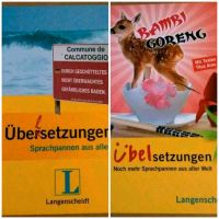 ÜbeLsetzungen Langenscheidt Sprachpannen lustige Übersetzung BtBj Baden-Württemberg - Neudenau  Vorschau