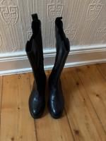 Görtz cox Leder Stiefel schwarz Gr 38 Düsseldorf - Pempelfort Vorschau