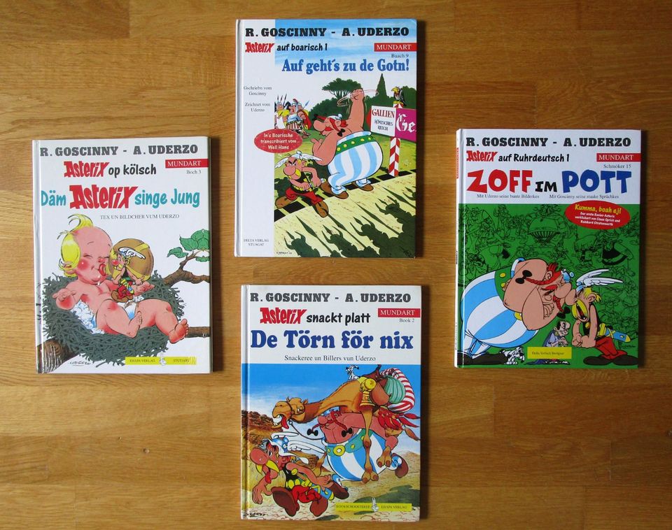 Asterix Hardcover – auch Dialekt-Bände und französische Ausgaben in Köln