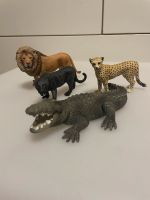 Schleich Afrikanische Wildtiere Krokodil & einige Raubkatzen Baden-Württemberg - Teningen Vorschau