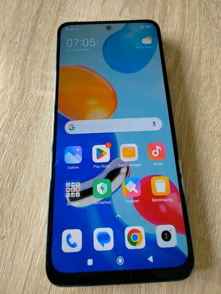 Xiaomi Redmi Note 11 - star blue - 128GB - 90Hz FHD+ AMOLED in Wahlstedt