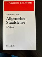 Jura - Lehrbuch allgemeine Staatslehre Sachsen-Anhalt - Halle Vorschau