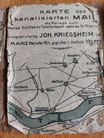 Karte vom Main von 1924, Hansa Schifffahrt Hessen - Lorch Vorschau