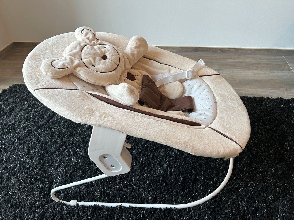 Hauck Alpha Bouncer 2in1 beige Wippe Baby in Frankfurt am Main