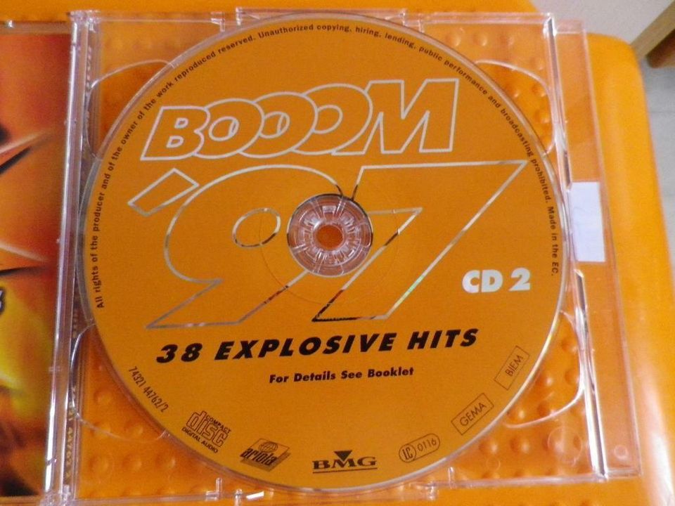 CD 7: CD 1 + CD 2 BOOOM '97  38 explosive Hits, NO MERCY TIC TAC in Netphen